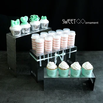 

10 hole Vintage silver push cake stand Makeup brush Storage dessert decorators home decoration cake table fitting