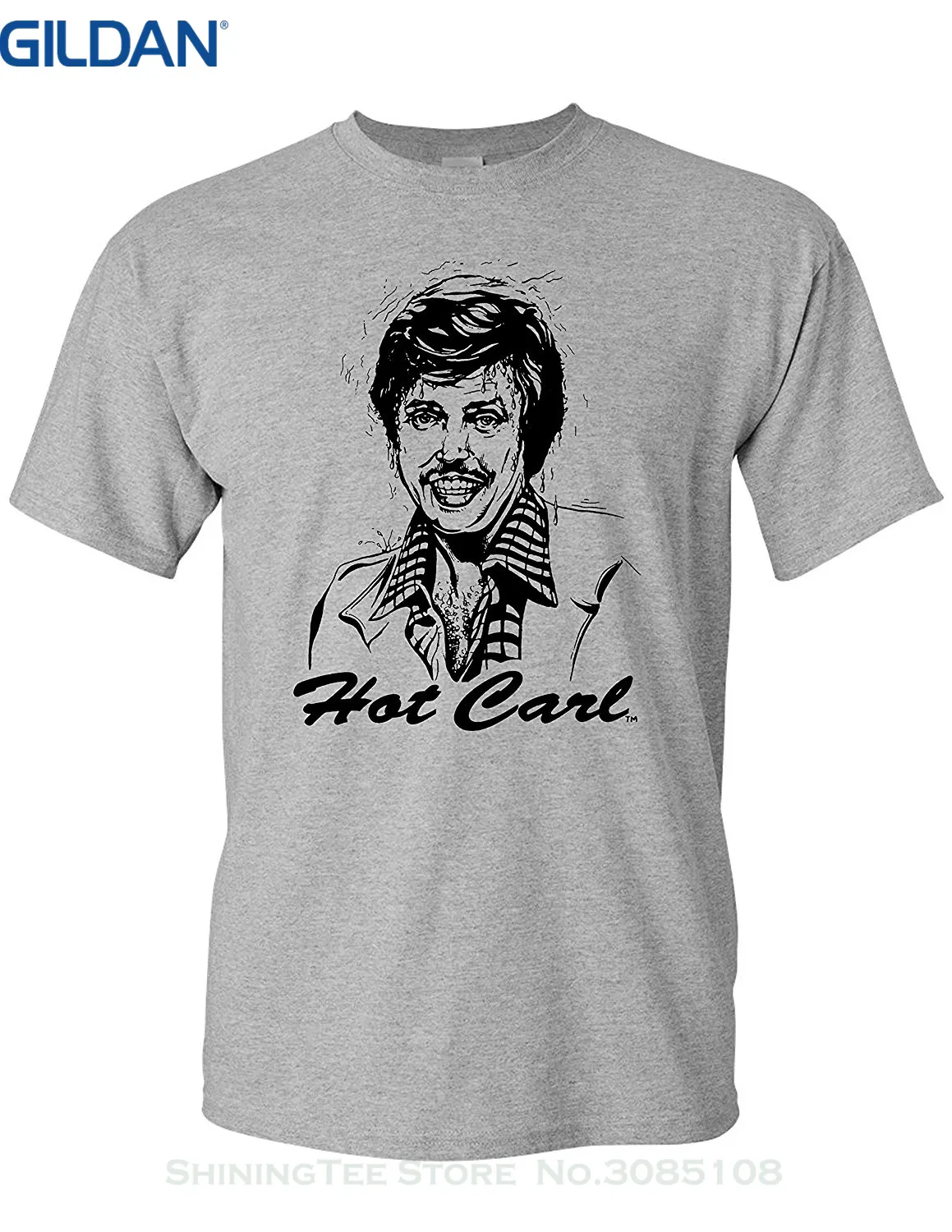 GILDAN Round Neck Best Selling Male Natural Cotton Shirt Strange Cargo Men's Hot Carl T shirtin