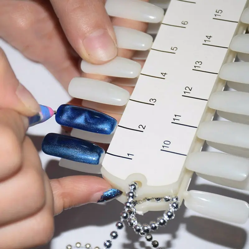 Shellhard 11pcs/set Nail Magnet Lightweight Nail Magnet Set Wand Magnetic Pen For Cat Eye Gel Polish Nail Art Tool