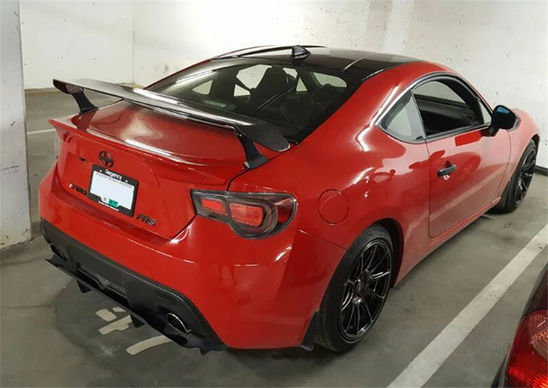 Спойлер из углеродного волокна для TOYOTA GT86 GT 86 2011 12 13 14 15 16 2017 2018 крыло Спойлеры