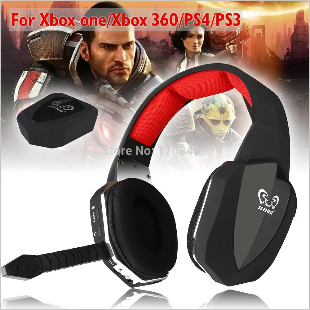 HUHD HW 399M 2.4Ghz Optical Wireless Gaming Headset Surround Sound