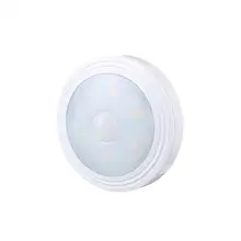 Hobbyline 1 шт. умный круглый индукционный светодиодный ночной Светильник для шкафа, туалетный светильник ing