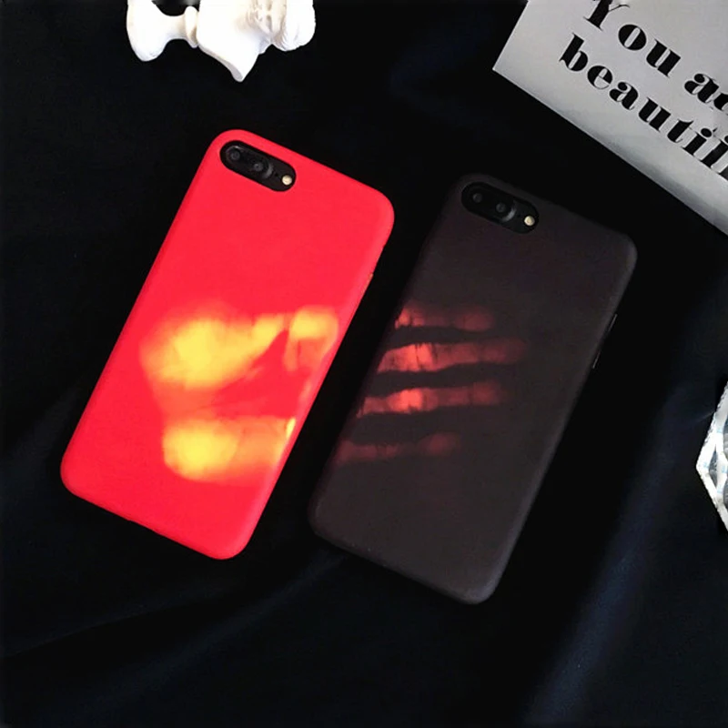 Hot Warm Funny Case For Samsung S7 Edge S8 Plus S9 Galaxy Note8 Physical Thermal Discoloration Cover |