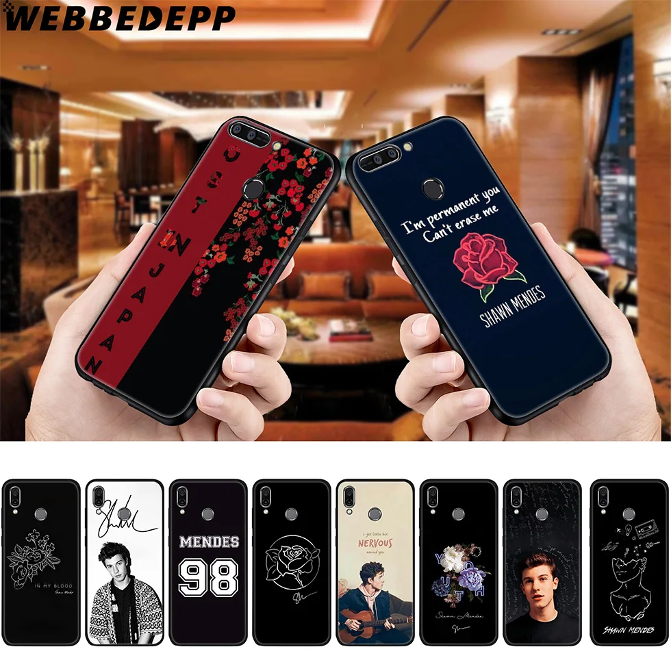 WEBBEDEPP Шон Мендес Magcon мягкий чехол для Huawei P8 P9 P10 P20 P30 Lite Pro P Smart Z Plus 2019 Y6 Prime 2018 2017 Mini |