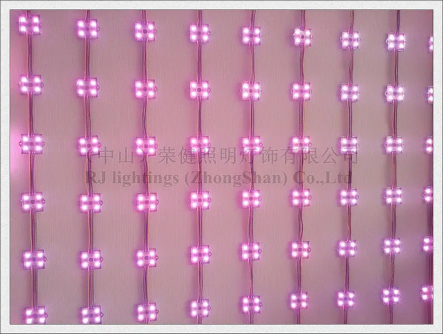 5050 RGB светодиодный модуль водонепроницаемый светодиодный пиксельный модульный светильник SMD5050 DC12V 4 светодиодный