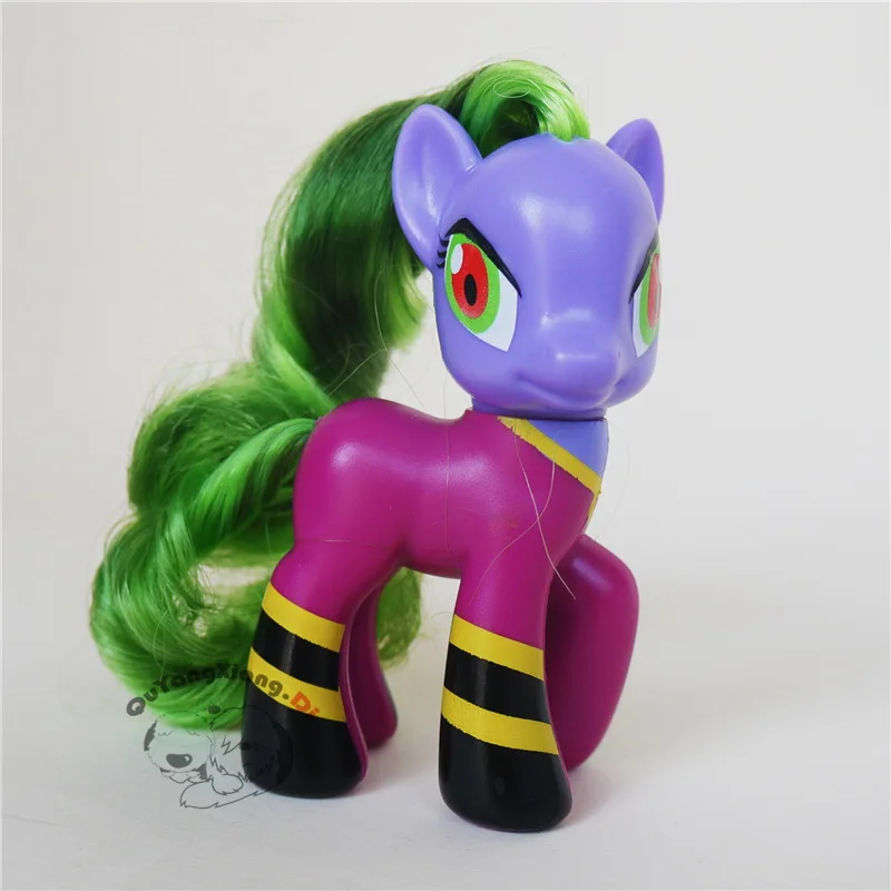 

P8-069 Action Figures 8cm Little Cute Horse Model Doll Mane-iac Mayhem Anime Toys for Children