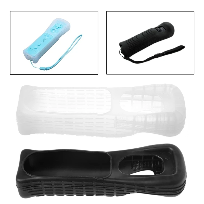 

Soft Silicone Cover Case Protective Sleeve For Nintendo Wii Remote Controller