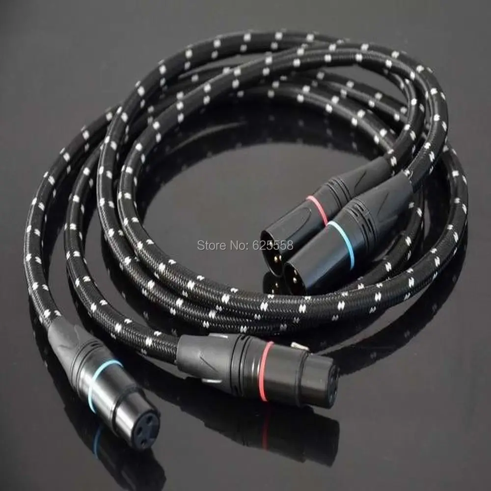 

HI-END Audiophile XLR Balance cable XLR audio cable 1M 3FT