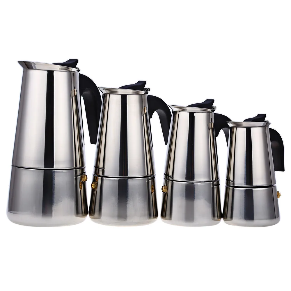 

100ml Stainless Steel Mocha Espresso Percolator Coffee Pot