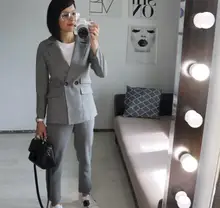 2016 Korean Fashion Leisure All match Significantly Thin Trousers Two Temperament elastic strip pants comfortable female Suit