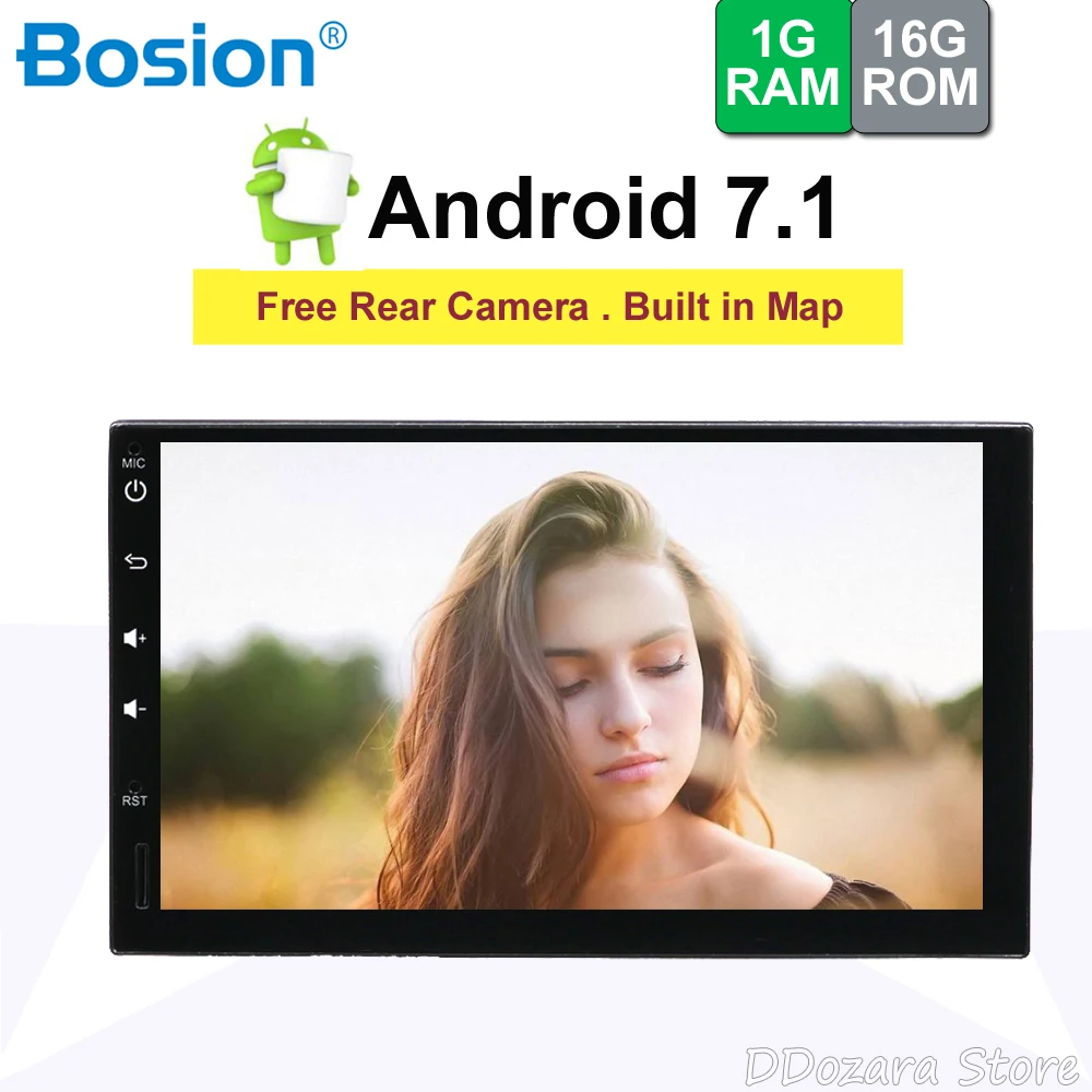 

Universal 2 din Android 9.0 Car DVD player GPS+Wifi+Bluetooth+Radio+DDR3+Capacitive Touch Screen+3G+car pc free camera