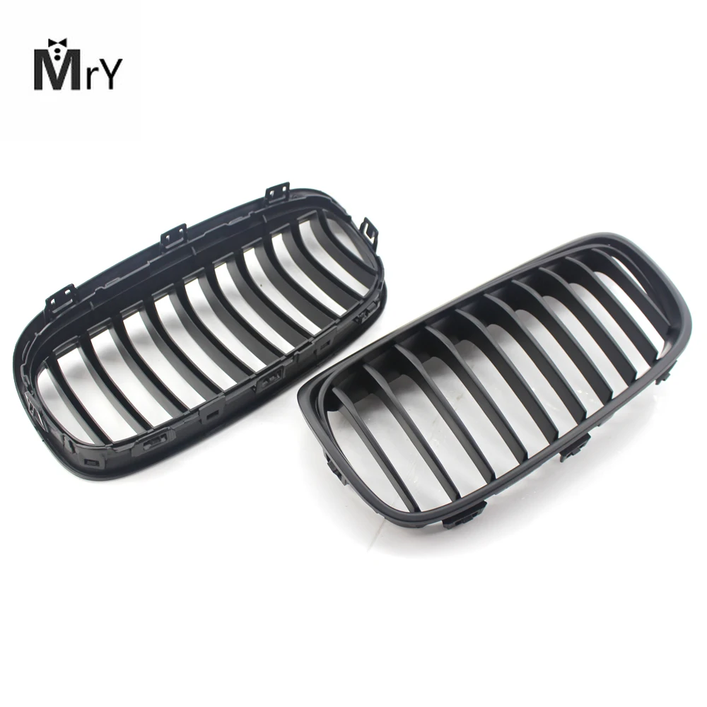 

For BMW 2-Series F45 F46 Front Kidney Grille 220i 228i Shiny Black 2014-2018