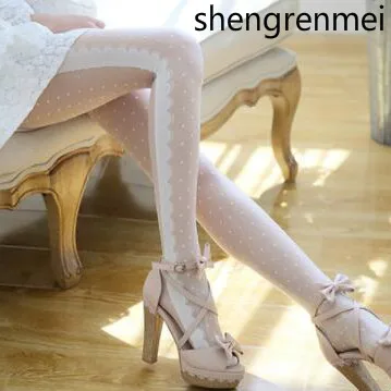 Shengrenmei 2019 сексуальные женские прозрачные колготки Милые чулки Летние тонкие