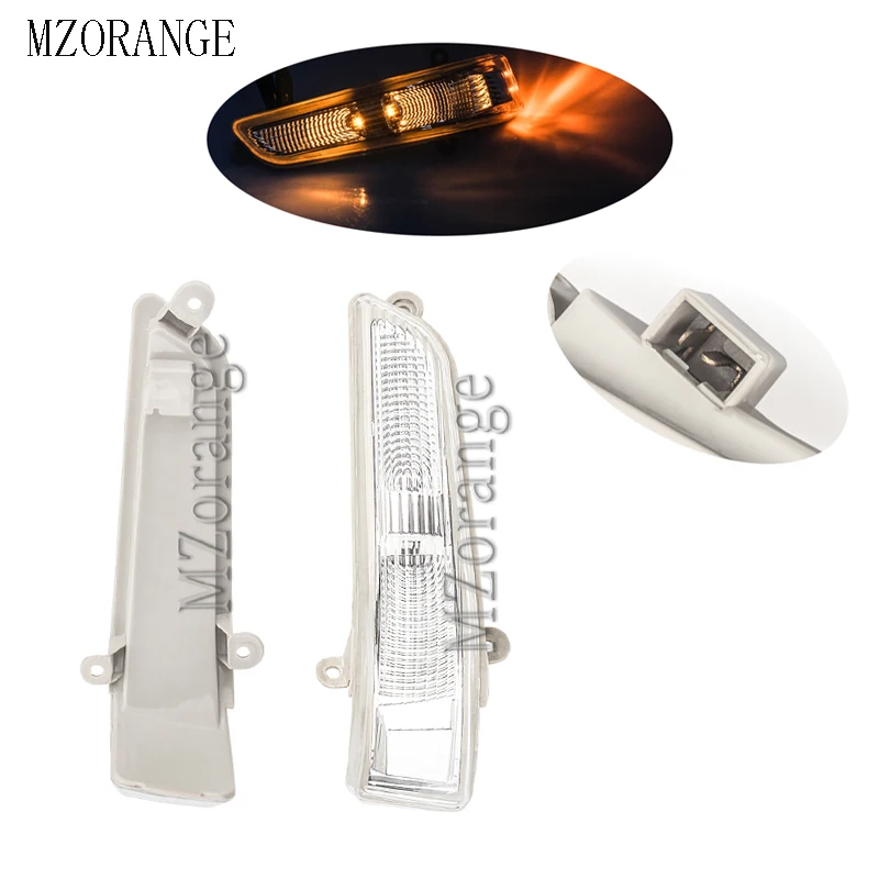 MZORANGE Rearview Mirror LED Turn Signal Flasher light for KIA Sportage