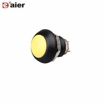 

8Pcs 12mm Waterproof Momentary (ON)/OFF Push Button Switches Mini Round Switch 2A 250V T85 2PIN SPST With Solder Terminal