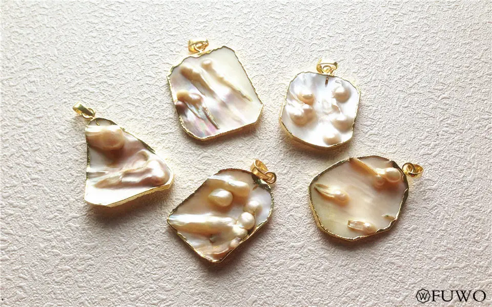 Natural Mother Of Pearl Pendant 11