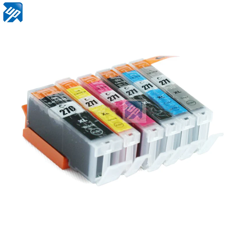 6 шт. PGI 270 CLI 271 совместимые чернильные картриджи для canon MG7720 TS8020 TS9020 TS6020 принтер
