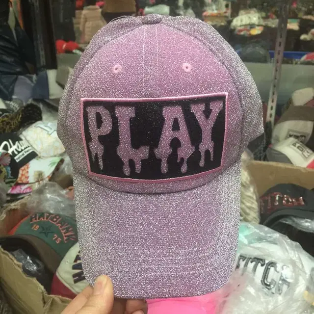 Gold Wire Line Print Letter Women’s Hats Summer Sun Hip Hop Brand Baseball Cap Female Snapback Caps Casual Hat