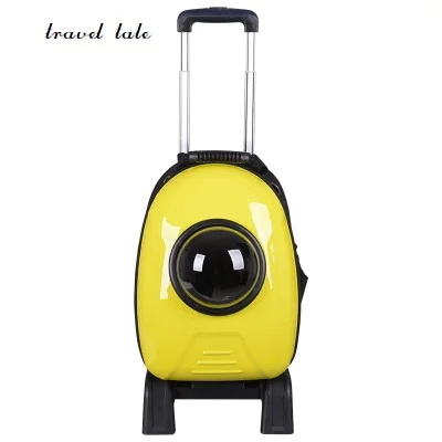 travel tale fashion cat and dog capsule pet bag Hand-held portable rod package/backpack Rolling Luggage