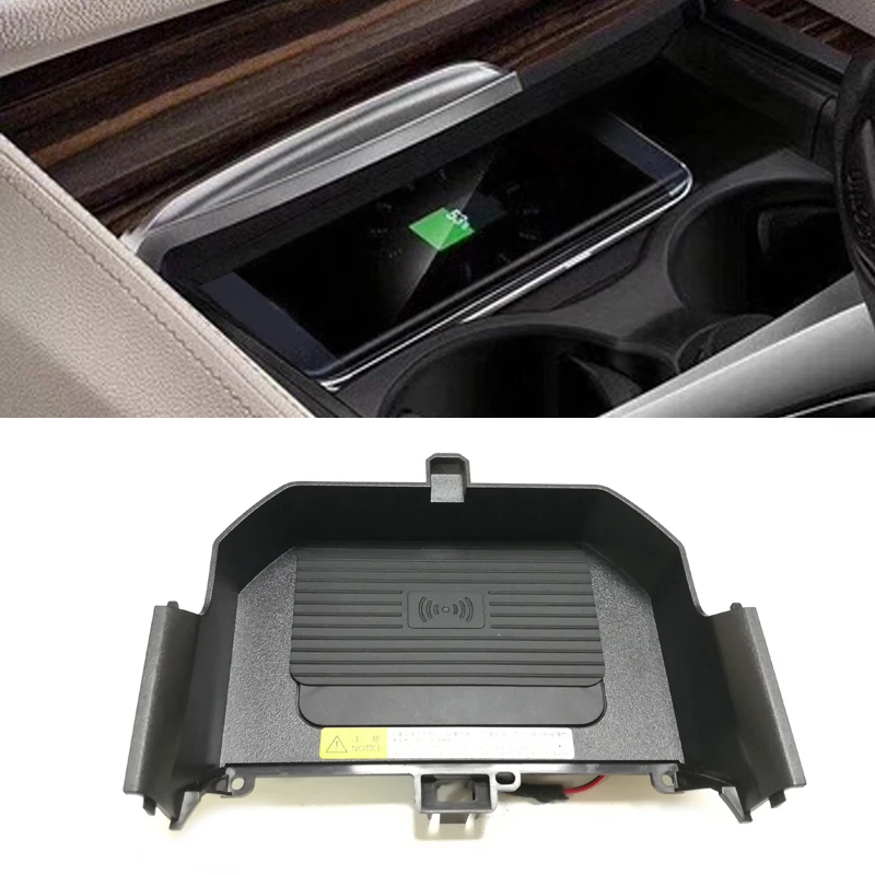 Car phone charger QI wireless charger wireless phone adapter center console phone charger for BMW 5 Series G30 G38 525 530i 2018 Car phone charger QI wireless charger wireless phone adapter center console phone charger for BMW 5 Series G30 G38 525 530i 2018