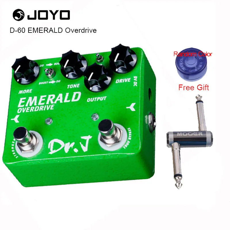

JOYO Dr J Pedal D-60 EMERALD Overdrive Effect pedal