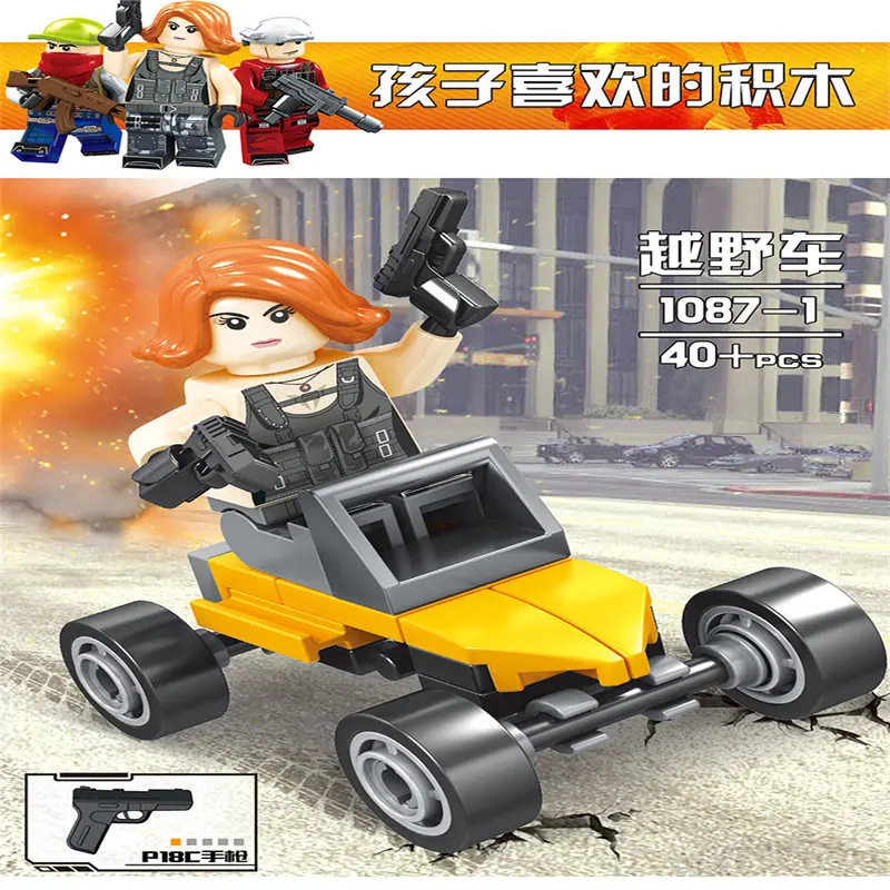Compatible Legoings Model Building Kits Toys for Boys Military Profession Series Star Wars DIY Building Blocks Figures Mini Toy  (6)