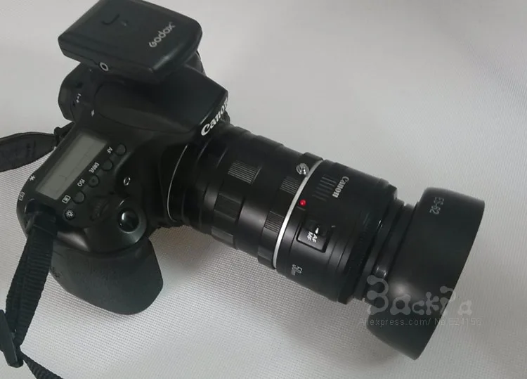 Металлическое Удлинительное Кольцо макро расширитель набор адаптеров объектива Цифрового Фотоаппарата CANON DSLR Камера объектив 50D 60D 70D 600D 7D Rebel T1i XTi T2i T3i T4i T5i