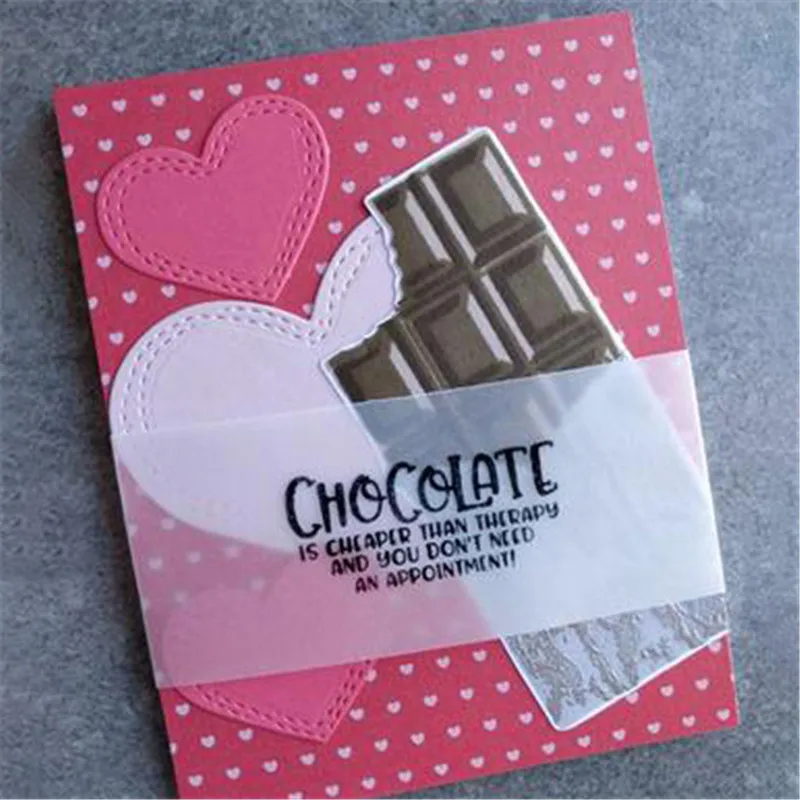 

GJCrafts Cuts Stitched Heart Metal Cutting Dies Scrapbooking for Card Making DIY Embossing Cuts New Craft Lace Background