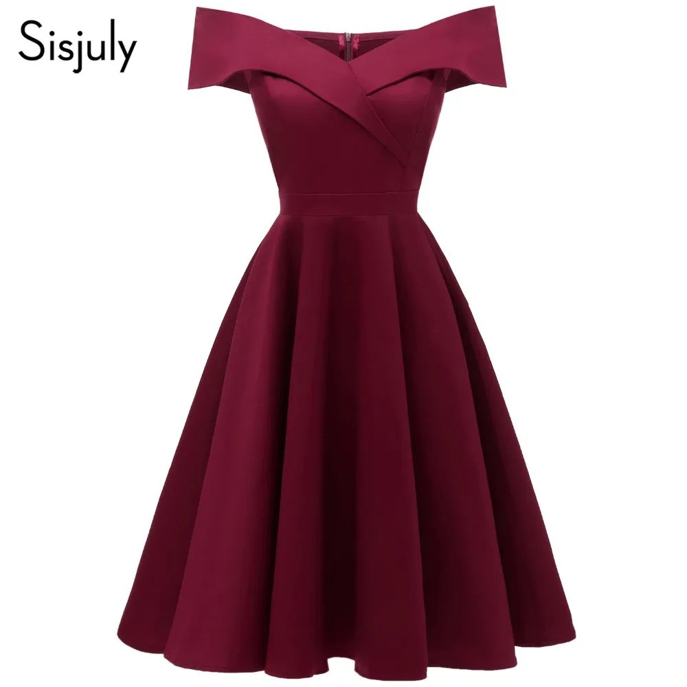 Onefa Ladies Spring and Summer Casual Printing Off-Shoulder Short Sleeve Evening Party Mini Dress $ 1 Princess Dress