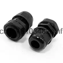 2 Шт. PG11 Жесткого Пластика Водонепроницаемый Кабельный Ввод Разъем