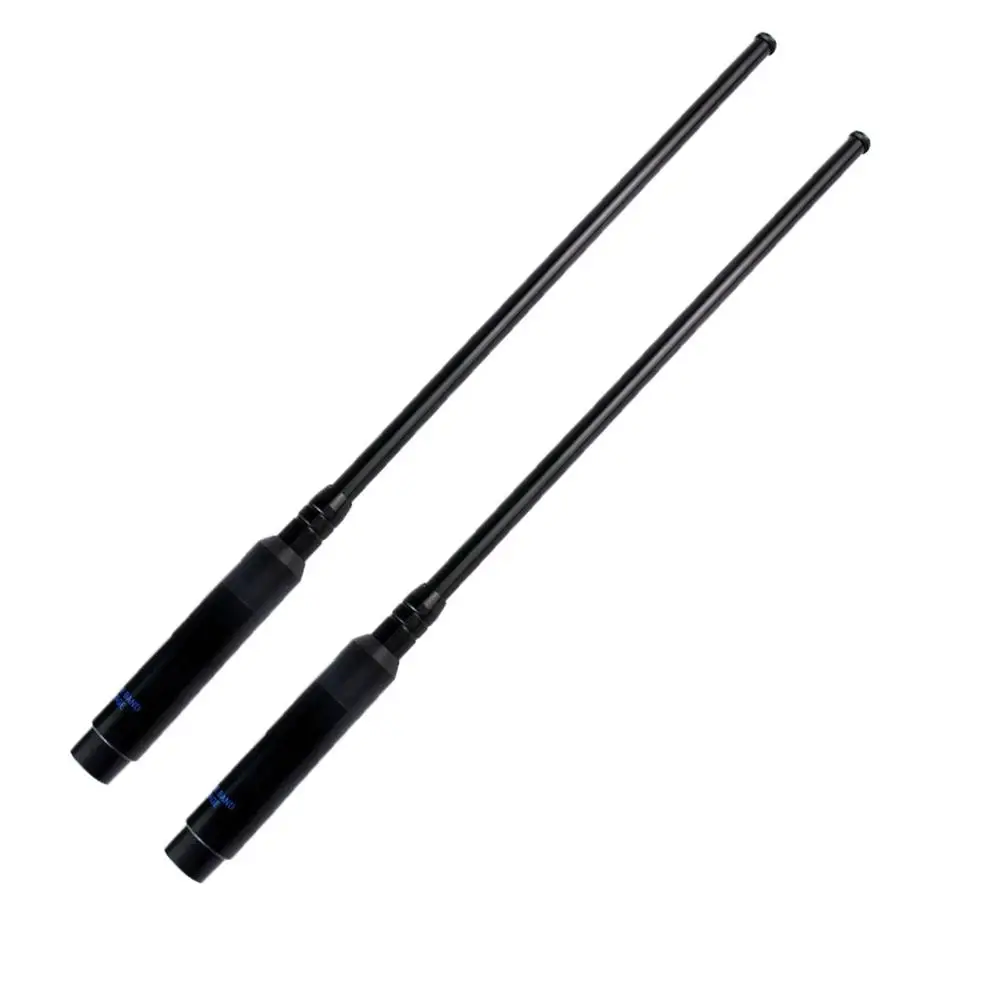 

2pcs RH-660S Dual Band VHF/UHF144/430MHz SMA-M Telescopic Antenna for Harvest YAESU