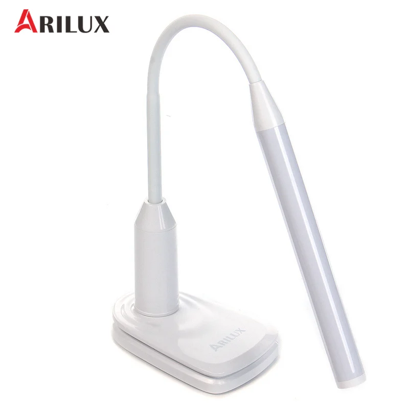 

ARILUX AL-TL02 6W LED USB Touch Dimmable Reading Table Light Flexible Clamp Adjustable Multi-Angles Desk Lamps