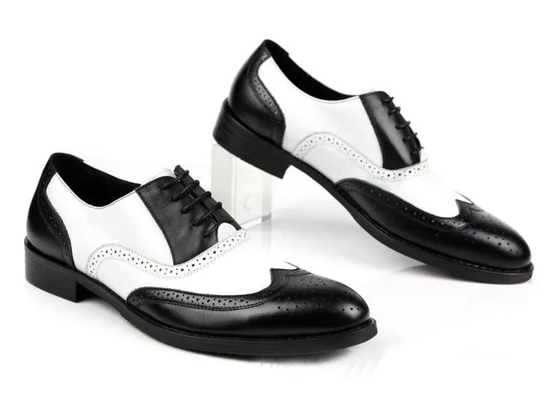 Мужские оксфорды; Цвет черный, белый; модельные туфли в деловом стиле из натуральной кожи; повседневные мужские оксфорды в винтажном стиле; высокое качество