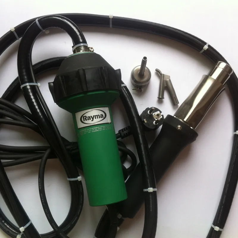 US $188.10 bestselling high quality best price sperate hot air welder with 3 meters plastu tubes