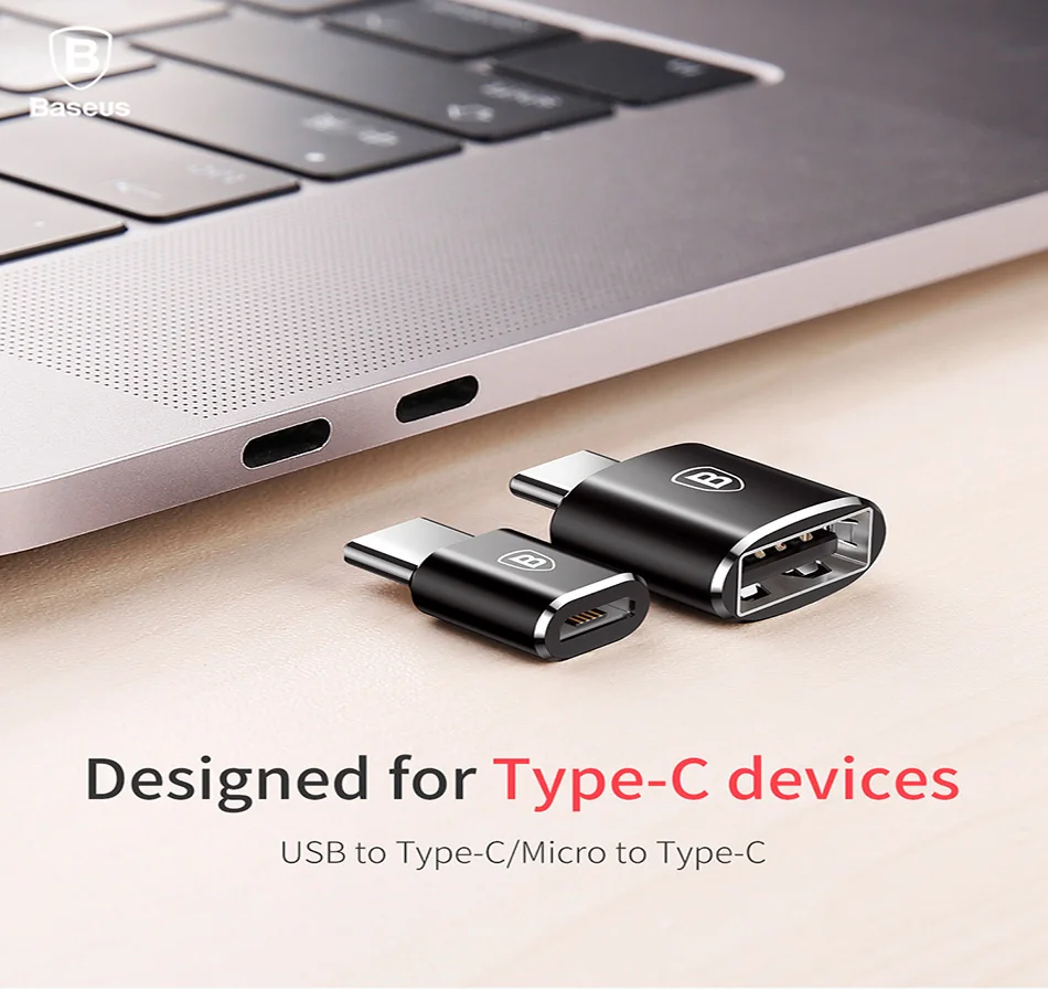 Baseus USB Женский к type C Мужской OTG адаптер usb tipo c для samsung galaxy S9 xiaomi otg usb конвертер