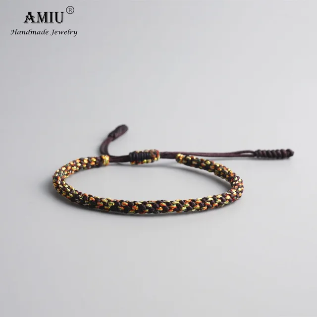 Amiu Tibetan Buddhist Lucky Charm Bracelets Bangles For Amiu Tibetan Buddhist Lucky Charm Bracelets Bangles For Men Handmade Knots Nylon Thread Red