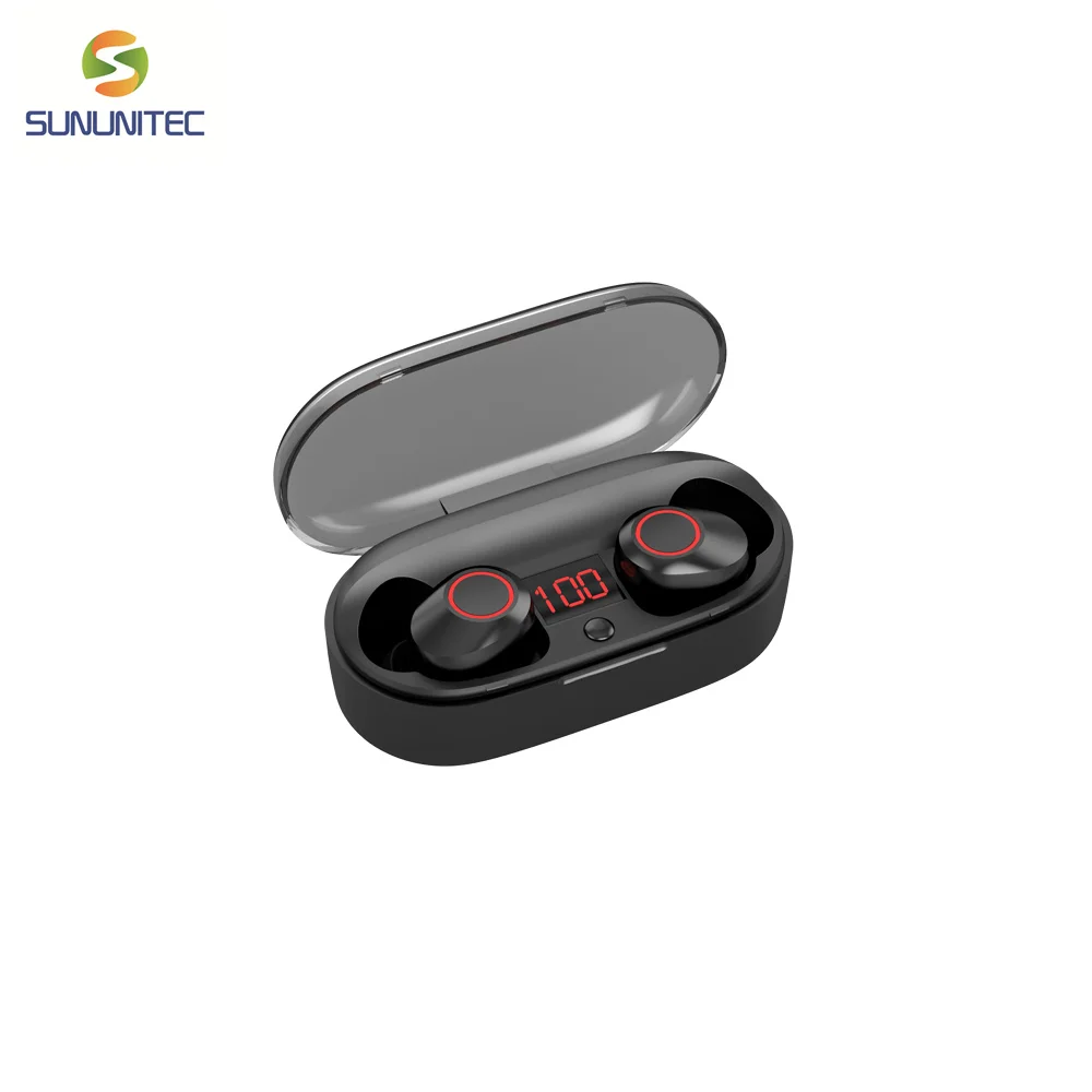 

Earbuds Bluetooth Earphone 5.0 Wireless 3D Hifi Stereo Earbuds Headset In-Ear Earphones Sport For iPhone 6 7 8 X Xs Xr Xiaomi