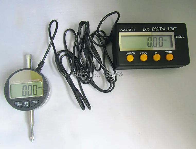 

Some express free 811-1 LCD Display Unit 0.01mm digital display unit with digital indicator 0-12.7*0.01mm