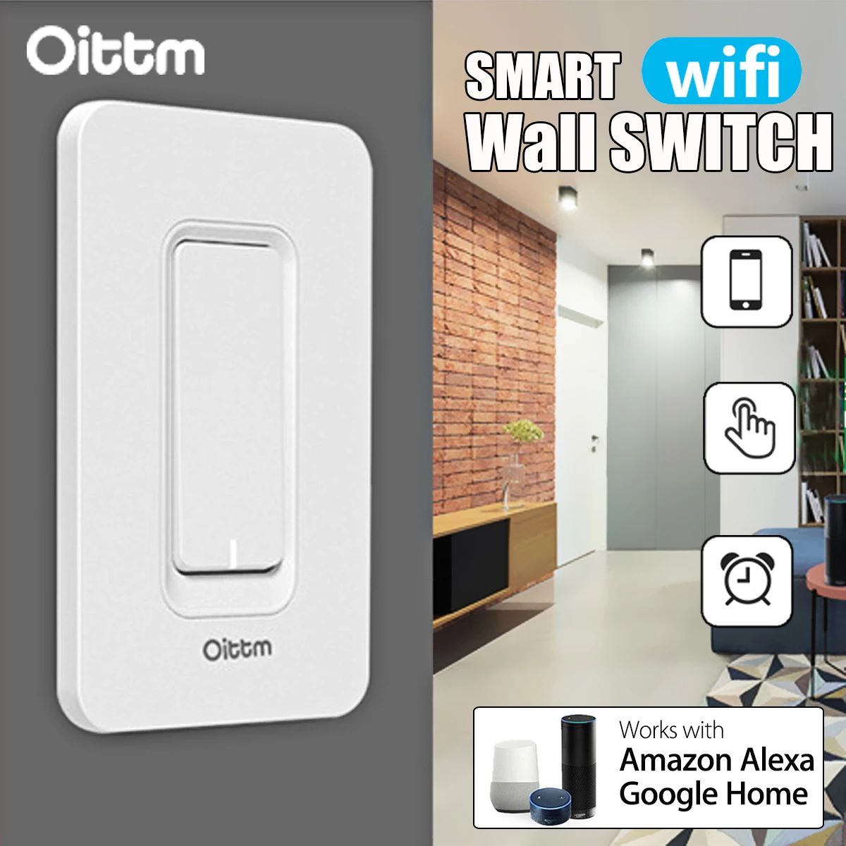 oittm 110v smart wall light switch rc timer works smart oittm light switch troubleshooting