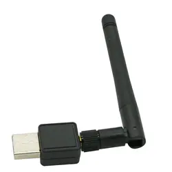 Мини USB 5dbi WiFi приемник 150 Мб/с беспроводной адаптер LAN Карта 802.11n/g/b Wlan ПК с сетевой усилитель карт антенна для ПК