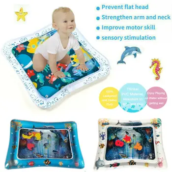 

Summer Baby Inflatable Patted Creative Baby Training Pad Water Cushion Prostrate Water Mat Cushion Inflatable Toys for Children