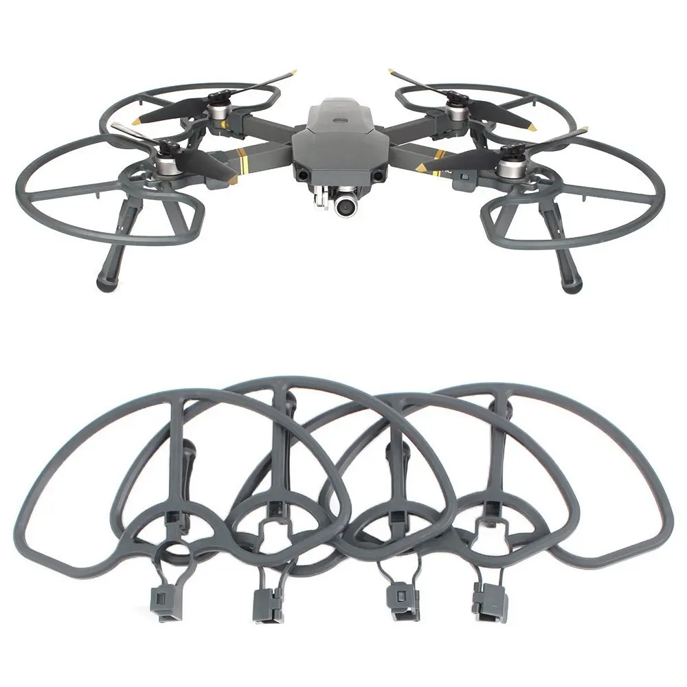 2 in 1 Propeller Guards Protectors Shielding Rings with Landing Gears