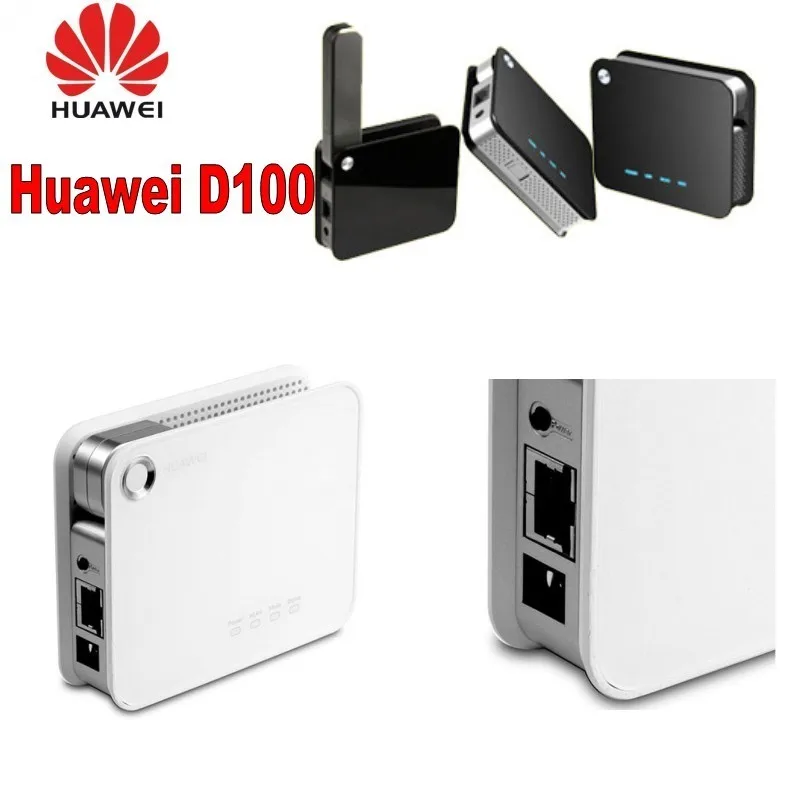 Беспроводной маршрутизатор Huawei D100 3g 54 Мбит/с преобразует USB-модем 3G в сеть Wi-Fi |