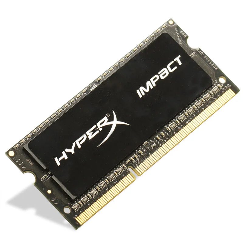 Оперативная память kingston HyperX Impact DDR3 DDR3L 4 ГБ 8 ГБ 1600 МГц CL9 SODIMM 1,35 в память для ноутбука HX316LS9IB/8 черный