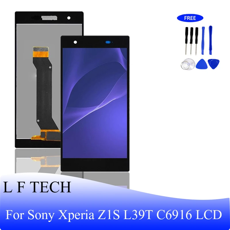 

Free shipping For Sony Xperia Z1S L39T C6916 LCD Display with TouchPanel Screen Digitizer Assembly