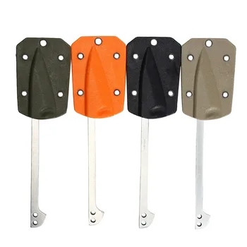 

EDC Gear Stainless Steel Fishing Harpoon Fish Scale Flake Blade Knife with Sheath Outdoor Hiking Camping Tool