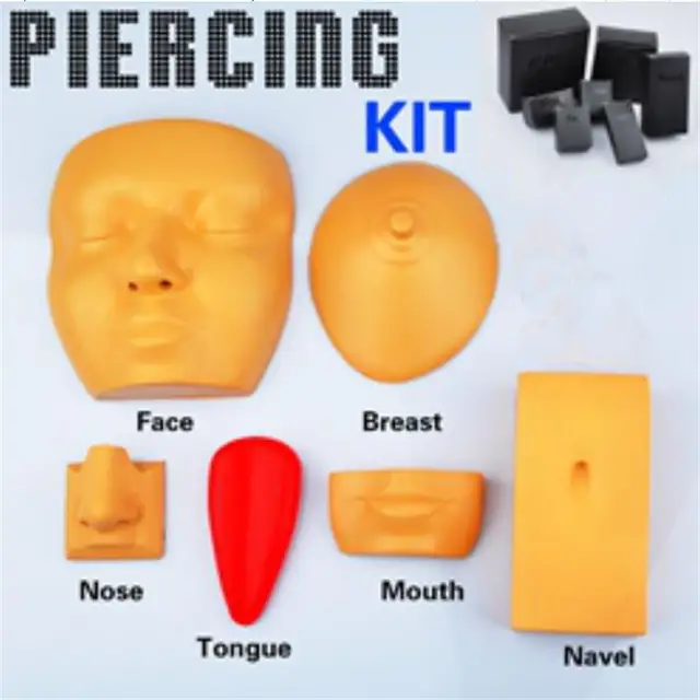 Buy Hot Selling Piercing Practise Kits 6pcs/Kits Free