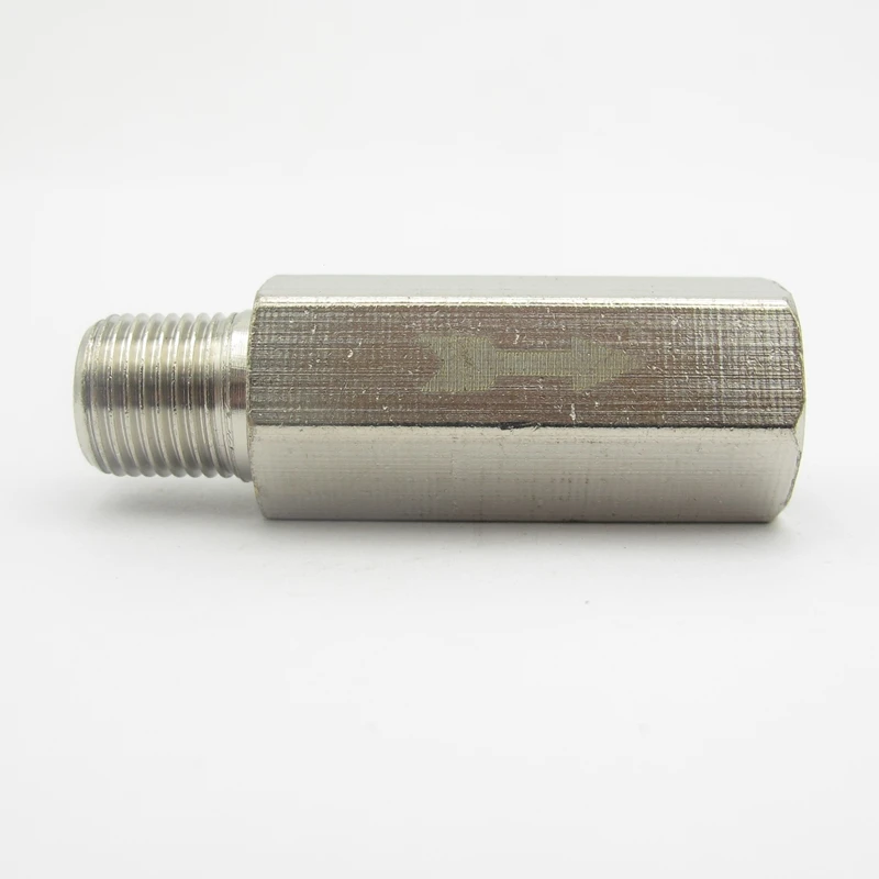 Латунный контрольный клапан 1/8 &quotBSP Male x 1/8&quot BSP Female Thread односторонний обратный