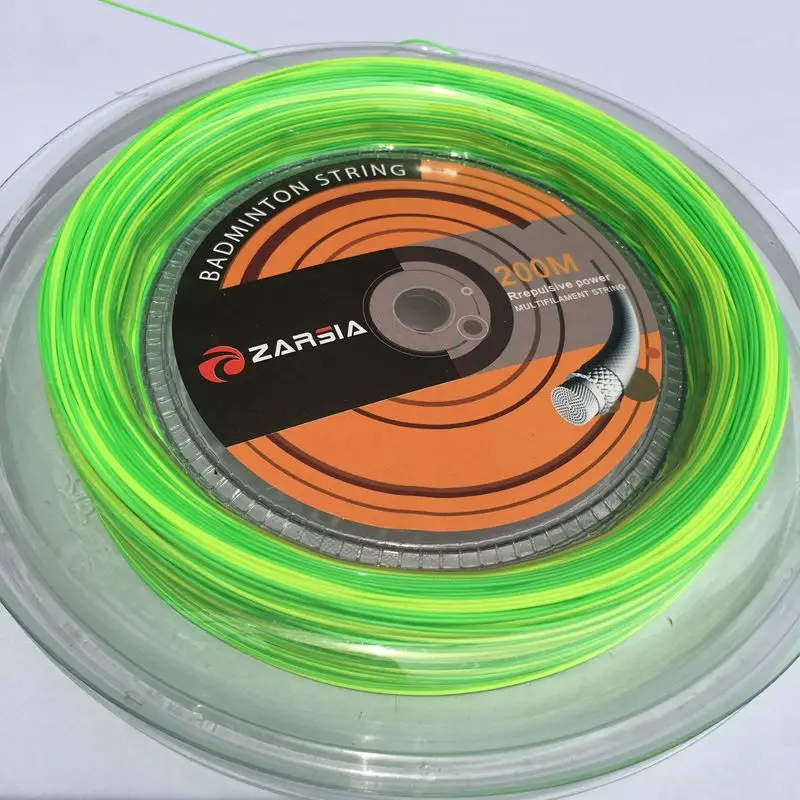 1 Катушка/партия ZARSIA 2-colors Badminton String Reel 200 M