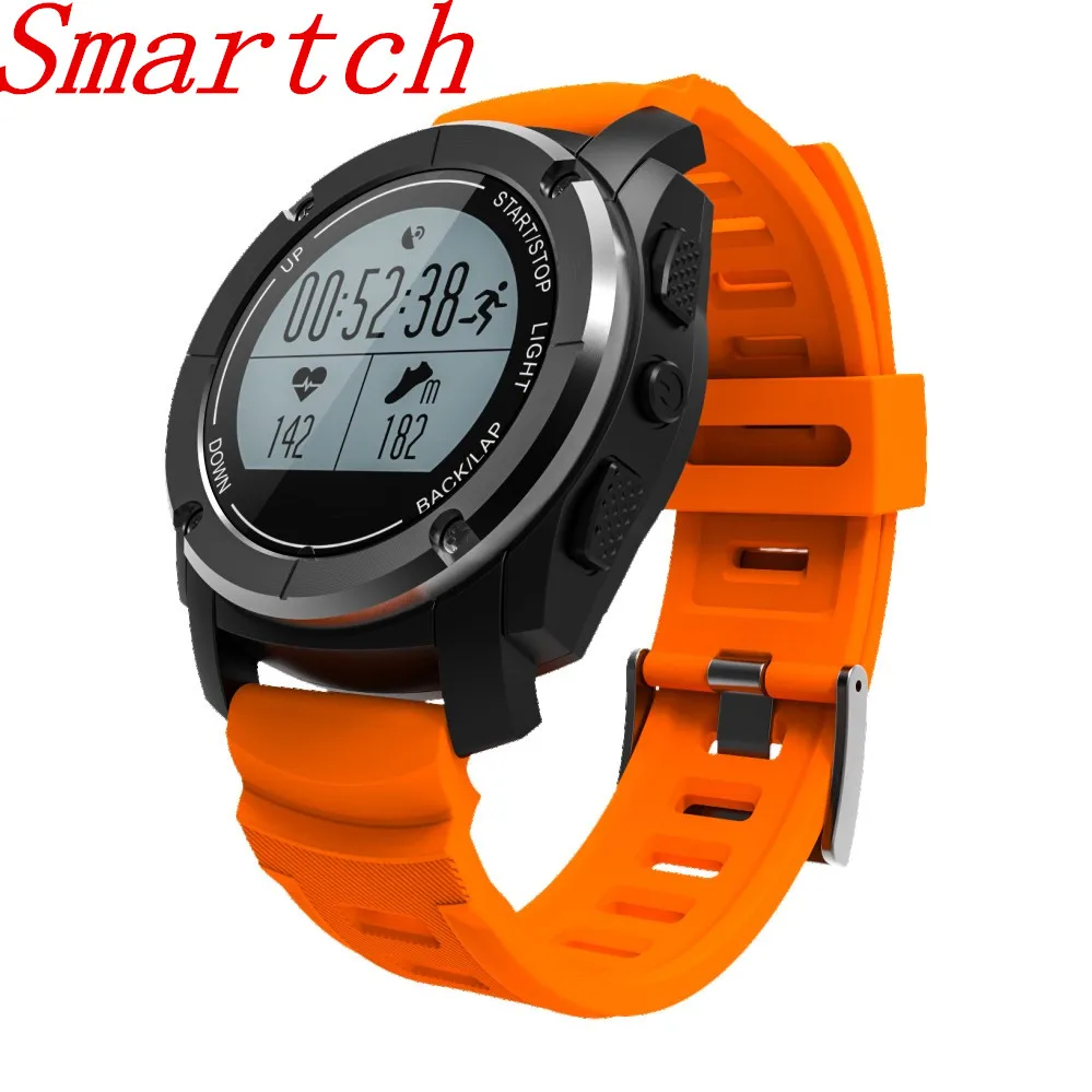 Умные часы Smartch S928 MTK2502 Bluetooth Smartwatch монитор сердечного ритма шагомер для Android Ios